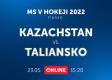 Kazachstan - Taliansko: ONLINE prenos z MS v hokeji 2022