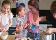 Dzieci Kate Middleton i księcia Williama rozrabiają w kuchni, pichcąc ciasteczka dla lokalnej społeczności w Cardiff (ZDJĘCIA)