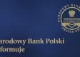 Narodowy Bank Polski informuje: