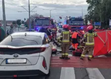 Poważny wypadek. Cztery osoby potrącone na pasach