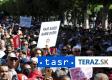 Demonštranti v Tunisku odsúdili prezidentov „prevrat“