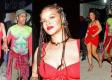 Rihanna w czerwonej mini od Magdy Butrym szaleje na Barbadosie z ASAP Rockym (ZDJĘCIA)