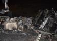 FOTO BRUTÁLNA autonehoda si vyžiadala obeť: Auto sa zrazilo s nákladiakom a vypukol požiar